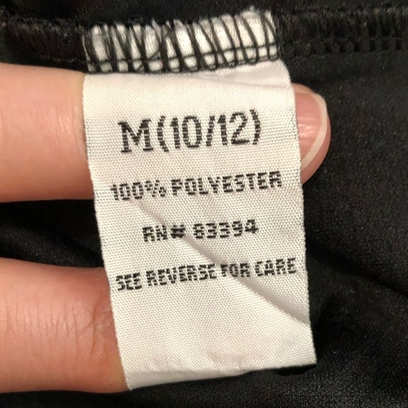 AVIA Sweatshirt Boy's Size Medium 10-12 Black Red Hood Pullover Hoodie - Picture 7 of 9